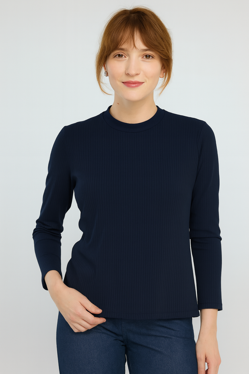 חולצה Fire Long בכחול כהה