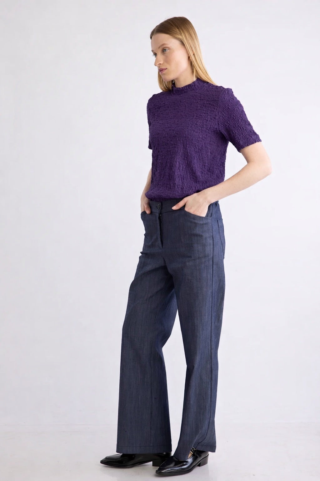 חולצה Hope בסגול - Flo by Ella Braitman