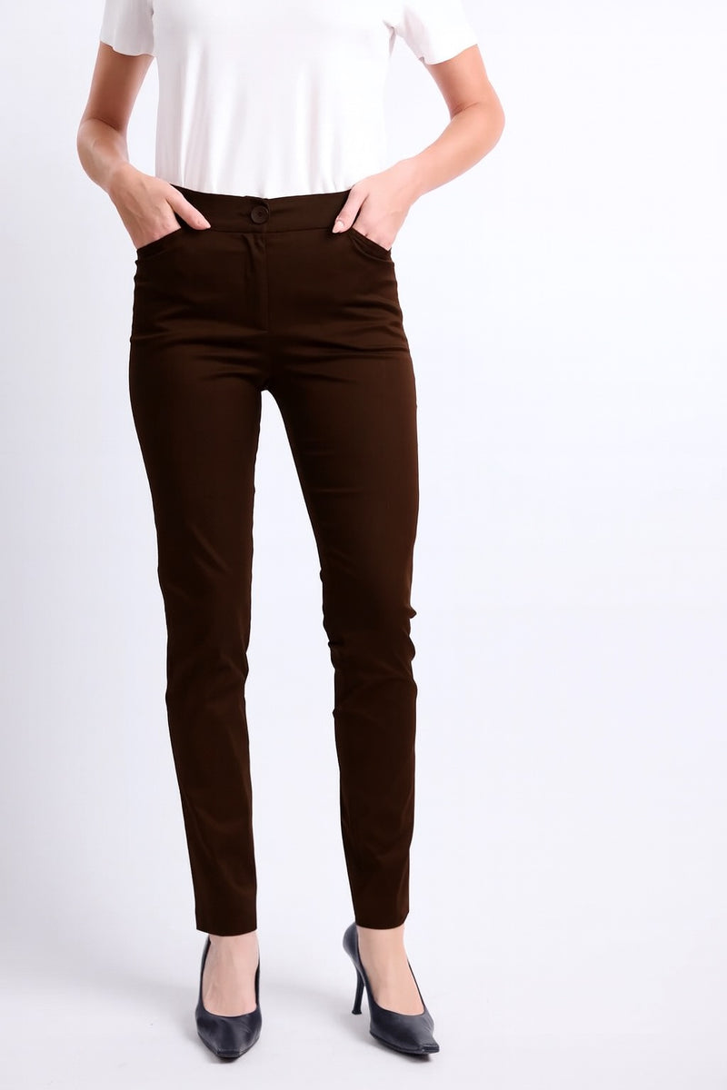 מכנסיים Flaneur Long 2 בחום כהה