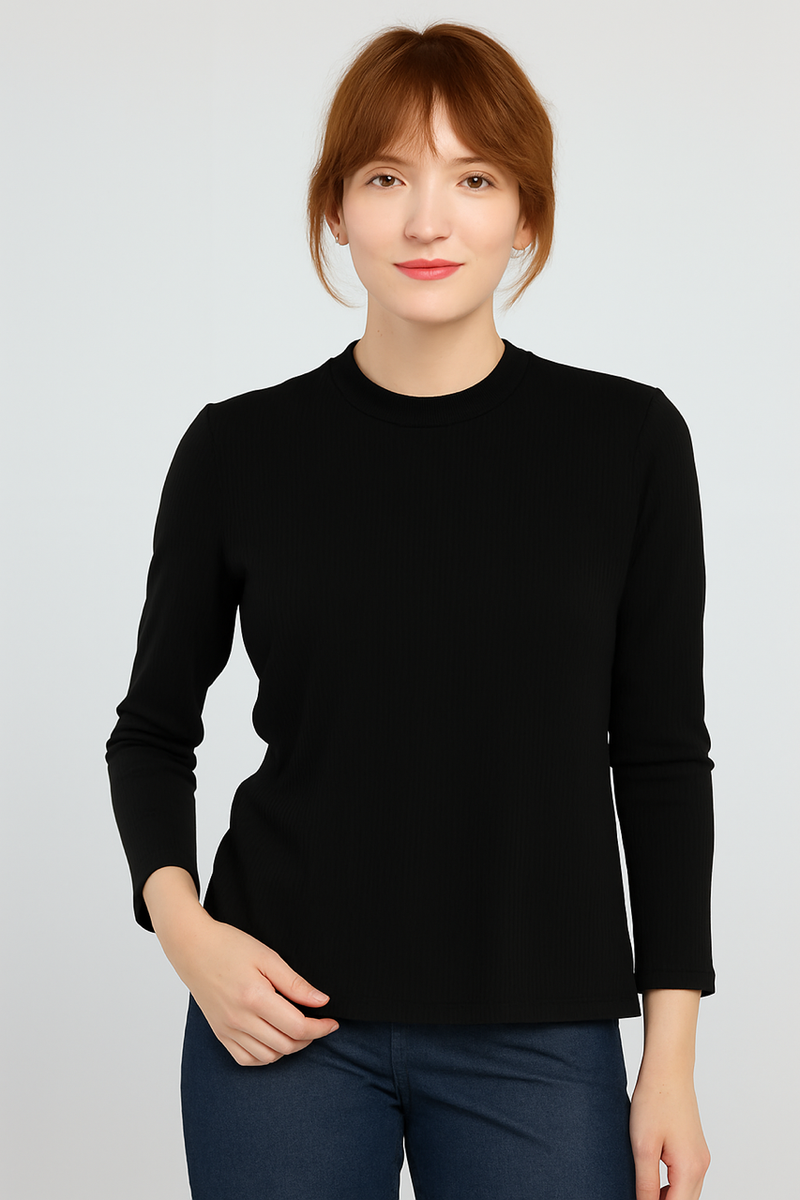 חולצה Fire Long בשחור