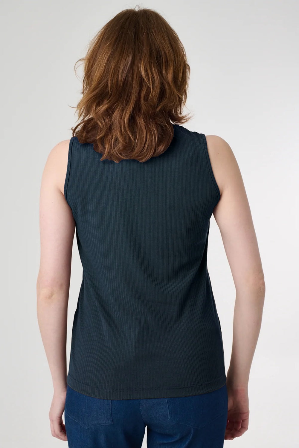 Water Tank Top in White