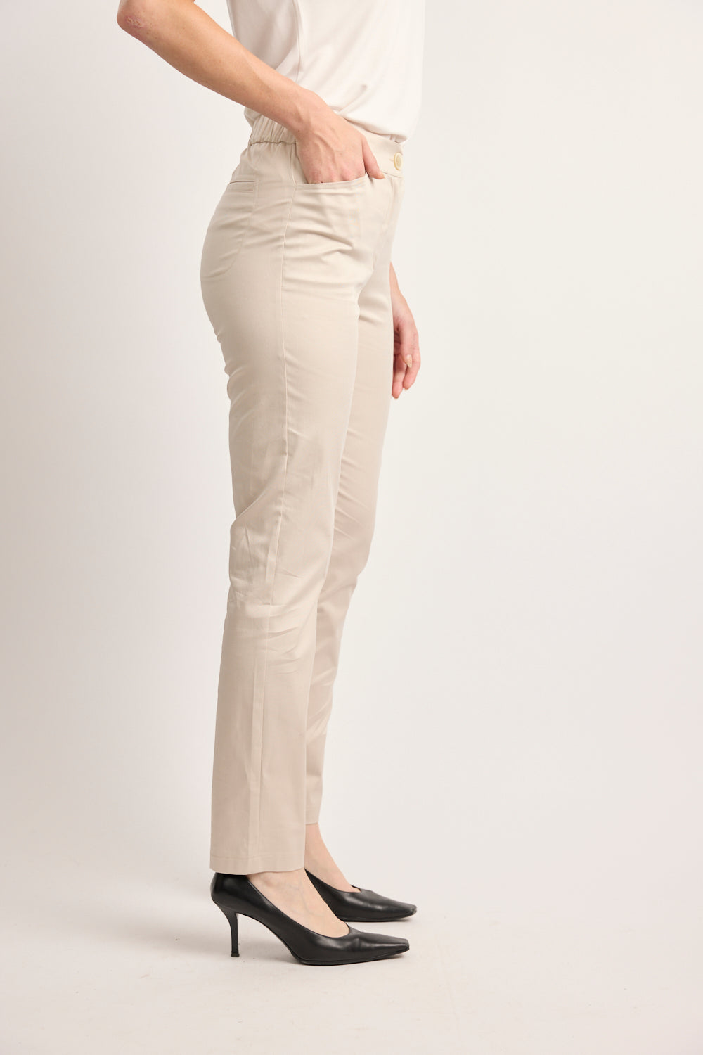 Flaneur Long Pants in Stone