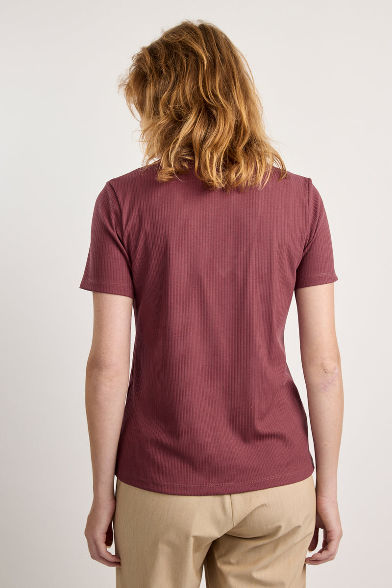 Atmosphere Shirt in Dusty Burgundy