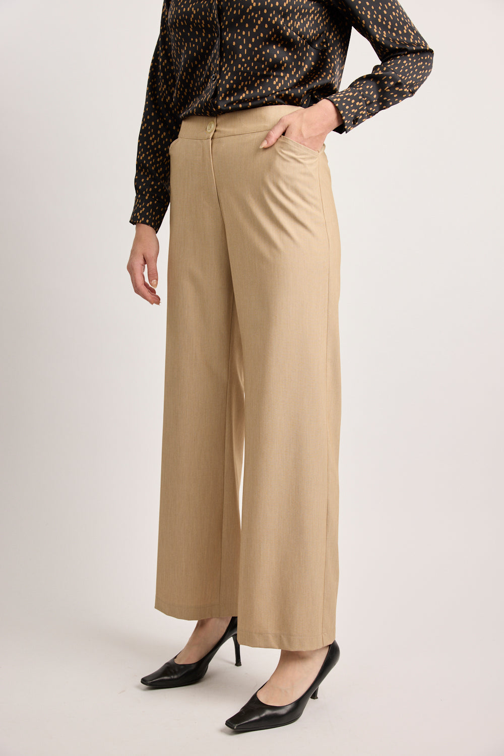 Harmony Pants in Camel (Part of the Suit)