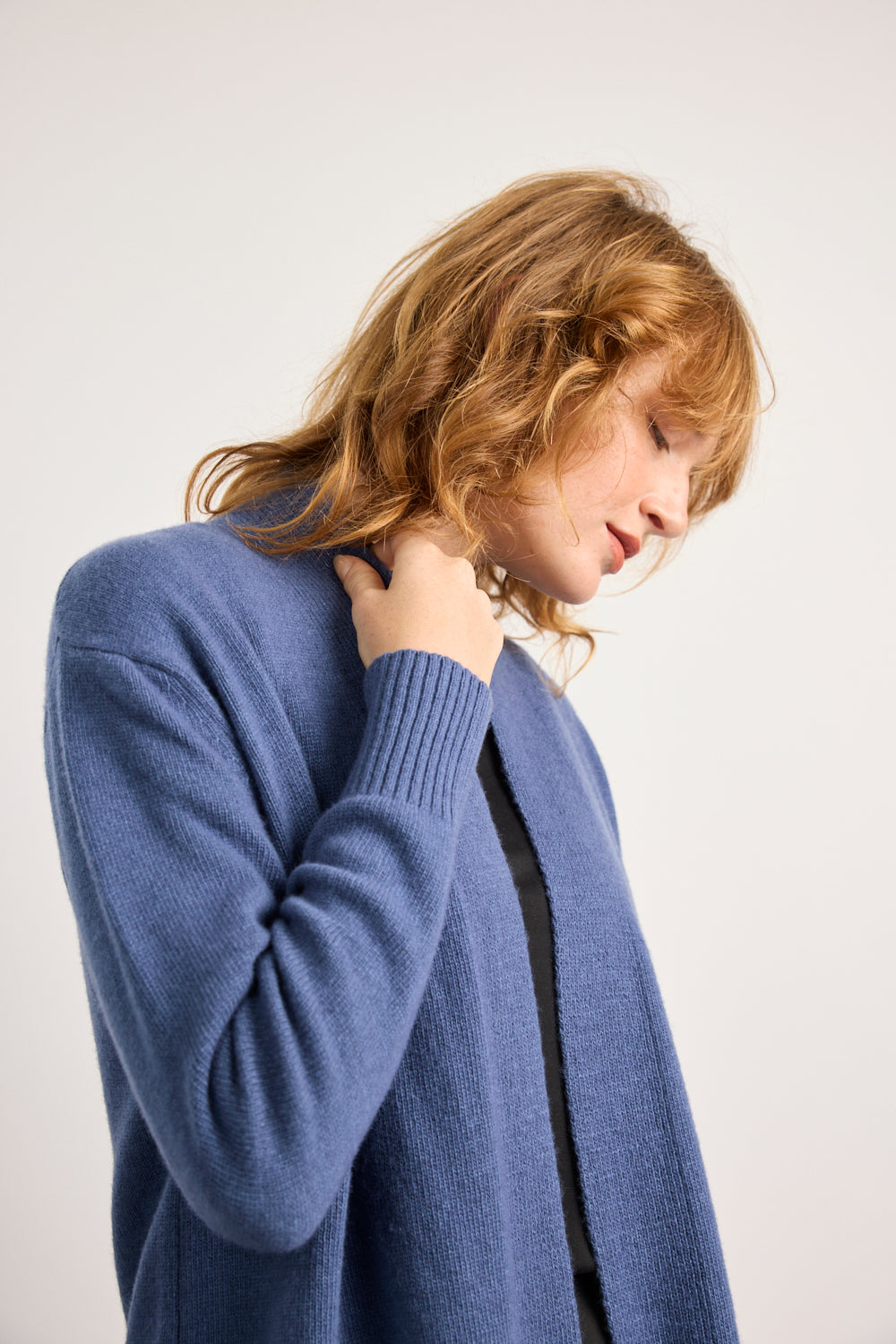 Paula Cardigan in Blue