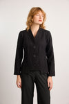 Aria Jacquard Jacket in Black