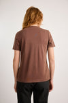 Vi T-Shirt in Smoky Brown