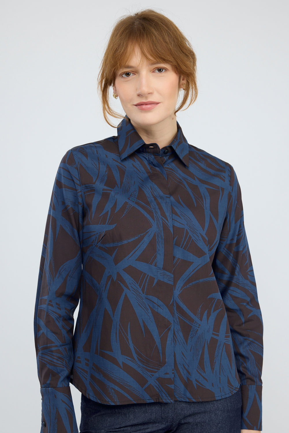 חולצה Milano מכופתרת  דפוס