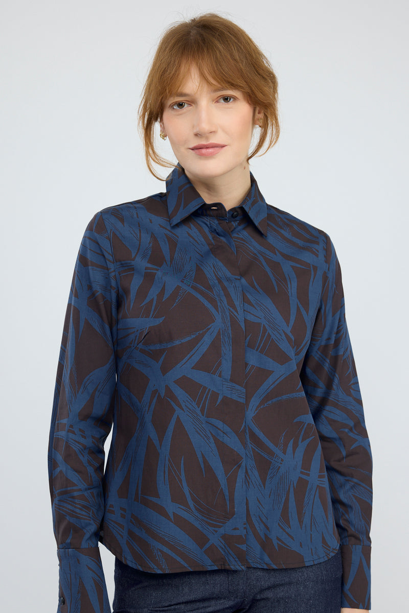 חולצה Milano מכופתרת  דפוס