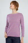 חולצה Marine פסים בסגול
