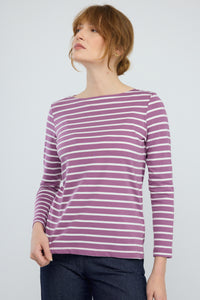 חולצה Marine פסים בסגול