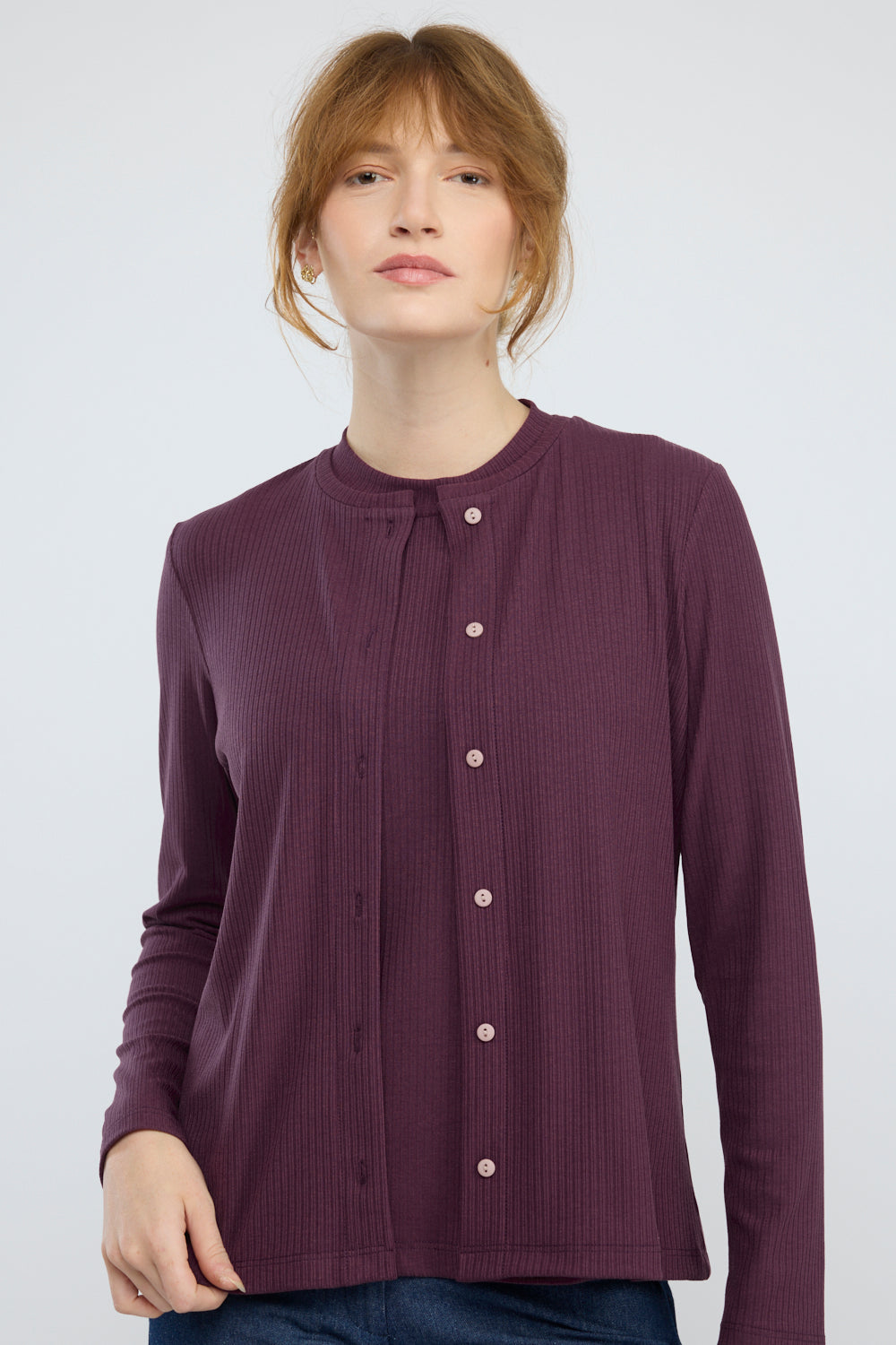 קרדיגן Earth בסגול