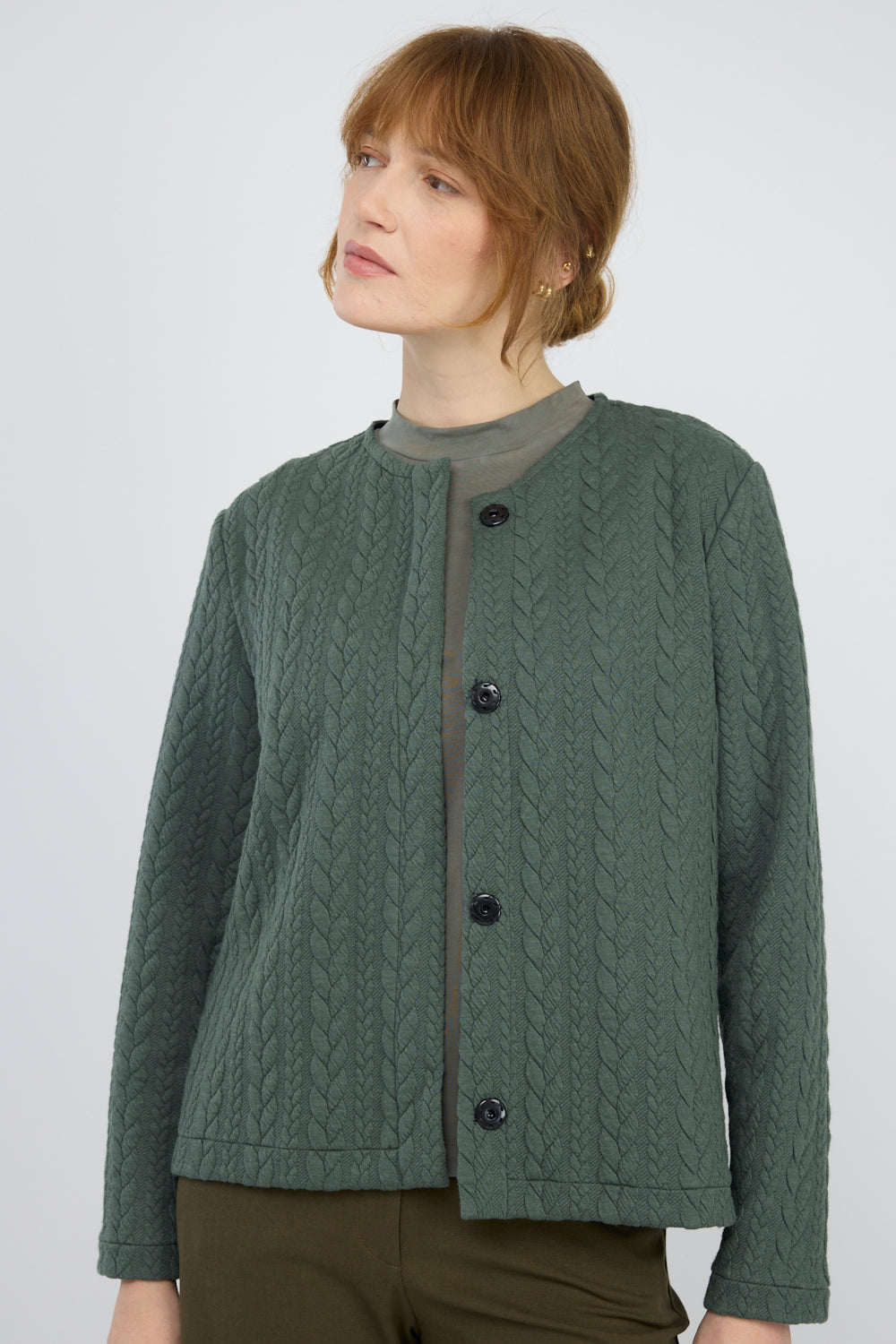 ג׳קט Panda בירוק מוס