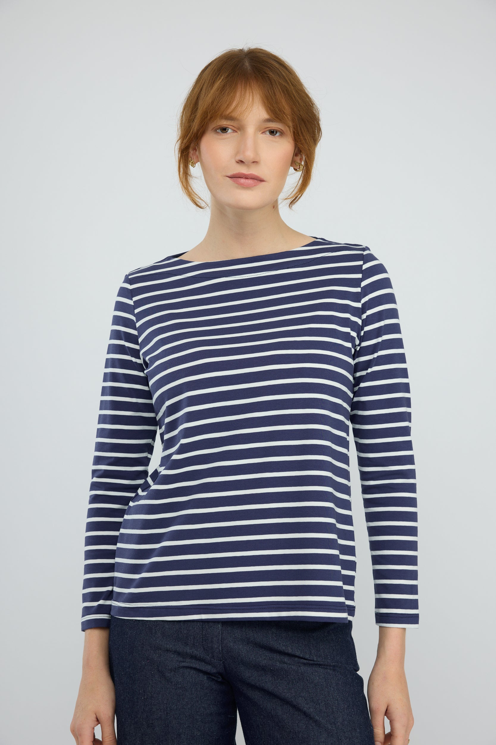 חולצה Marine פסים בכחול