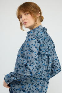 חולצה מכופתרת Bergamo דפוס 1