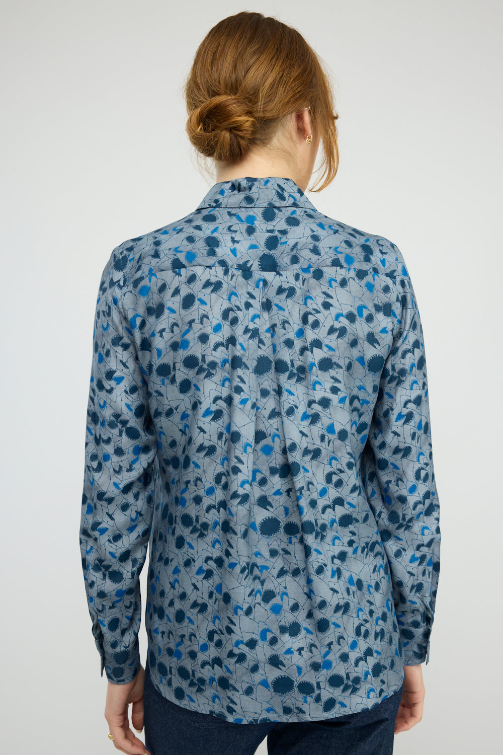 חולצה מכופתרת Bergamo דפוס 1