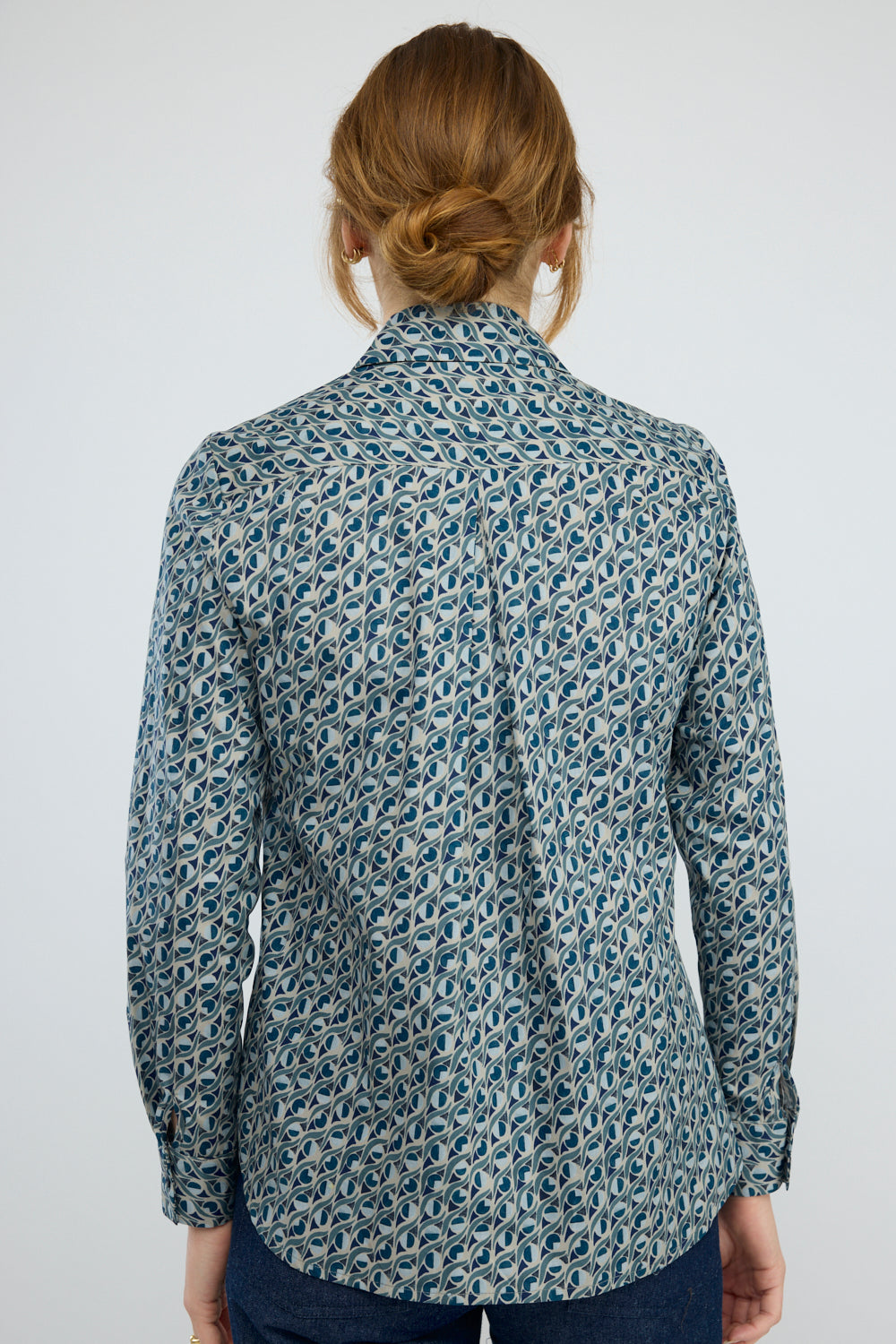 חולצה מכופתרת Bergamo דפוס 2