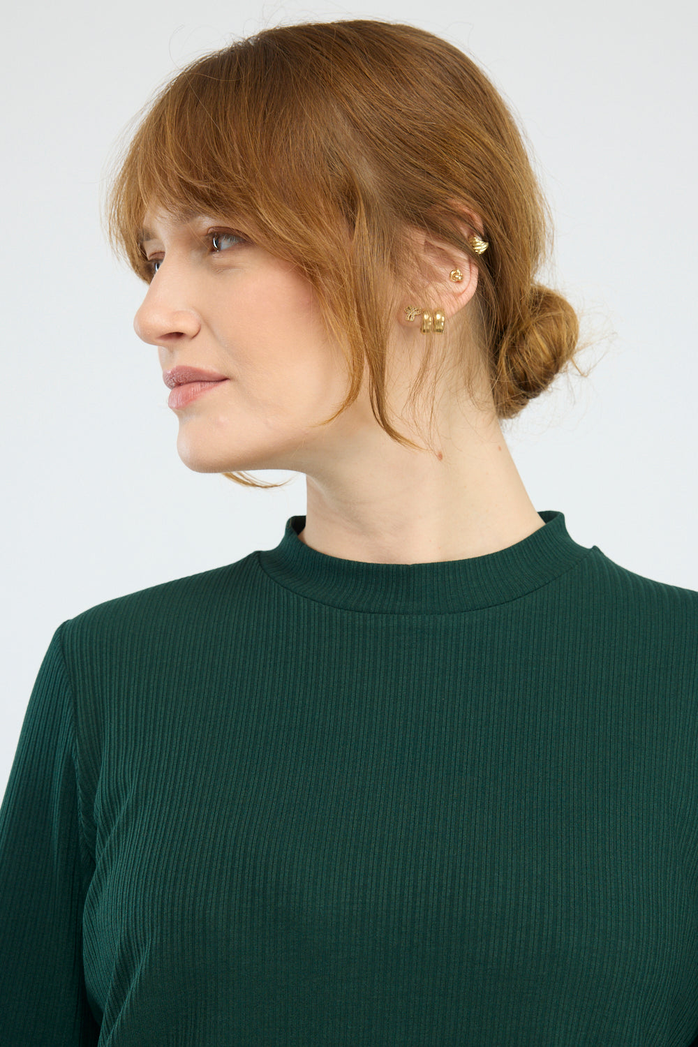 חולצה Fire Long בירוק בקבוק