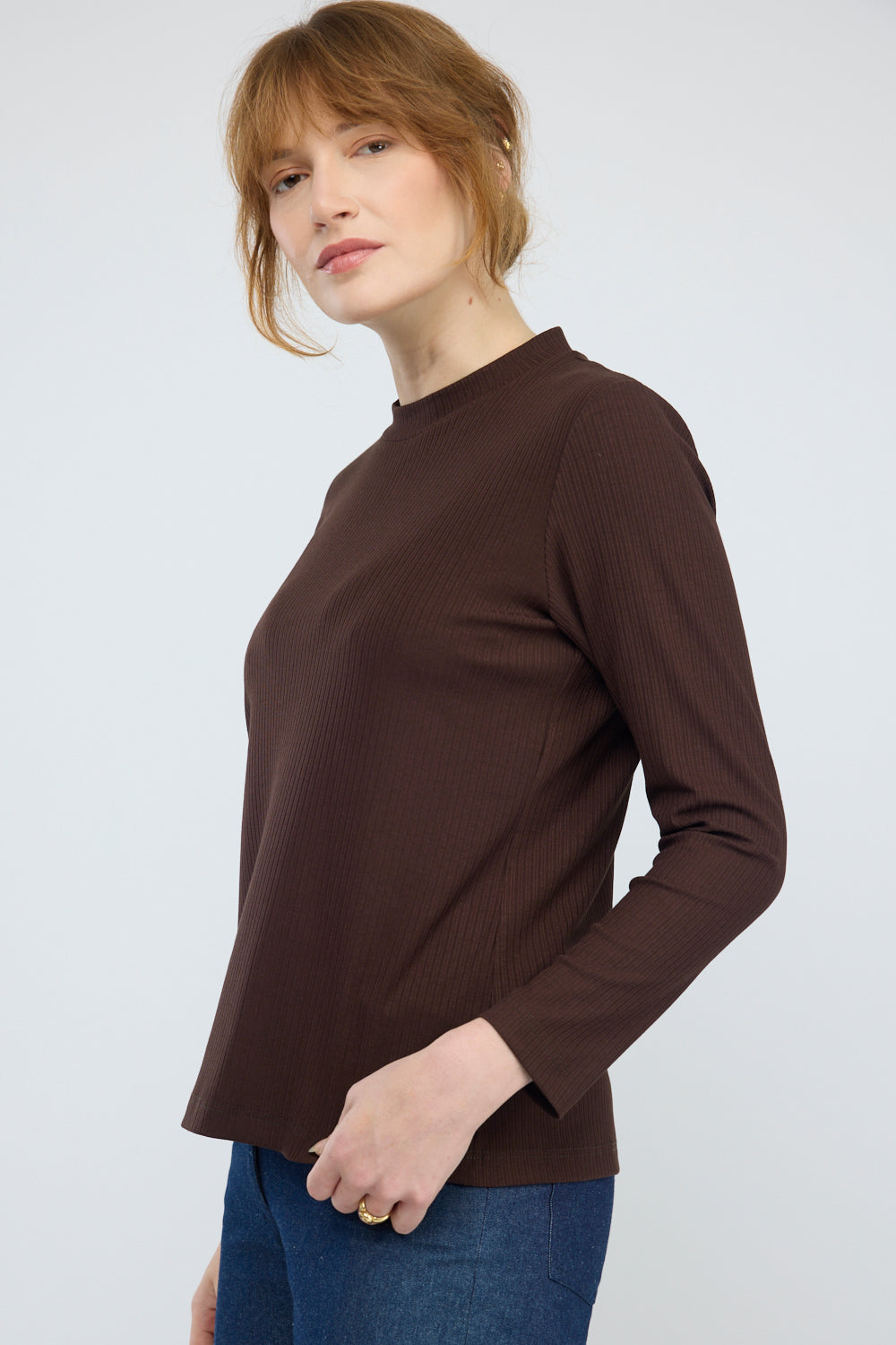 חולצה Fire Long בחום