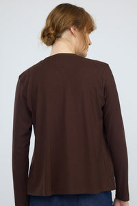 קרדיגן Earth בחום כהה