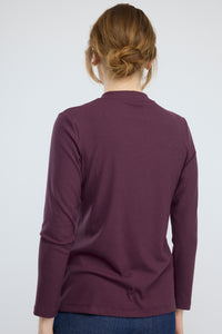 חולצה Fire Long בסגול