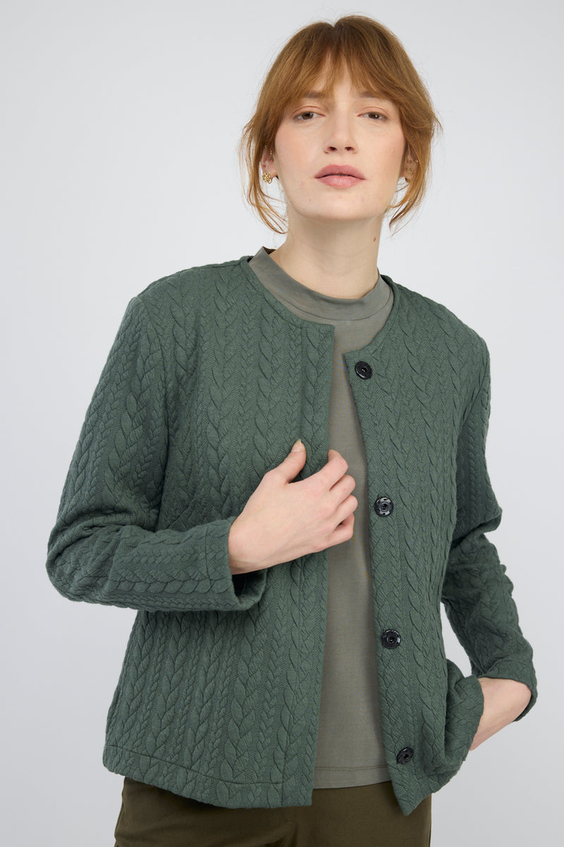 ג׳קט Panda בירוק מוס