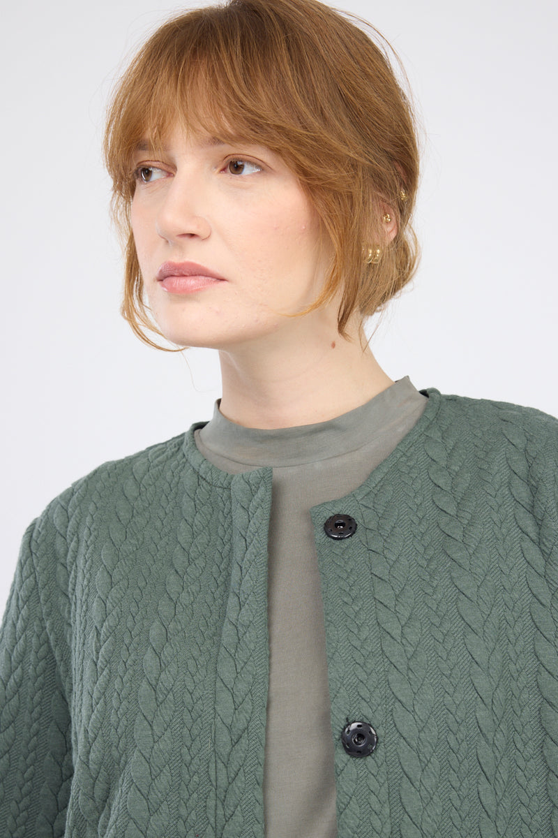 ג׳קט Panda בירוק מוס