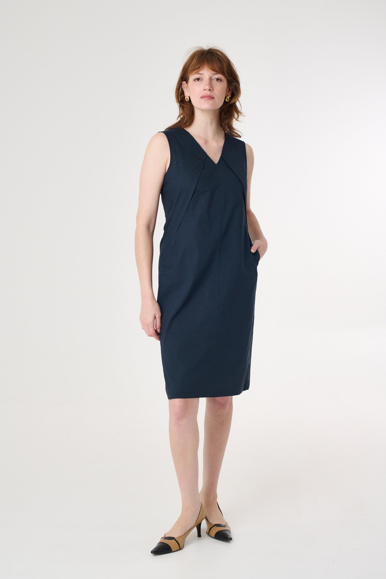 Linga Dress in Olive Green