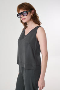 Lotus Shirt in Stone