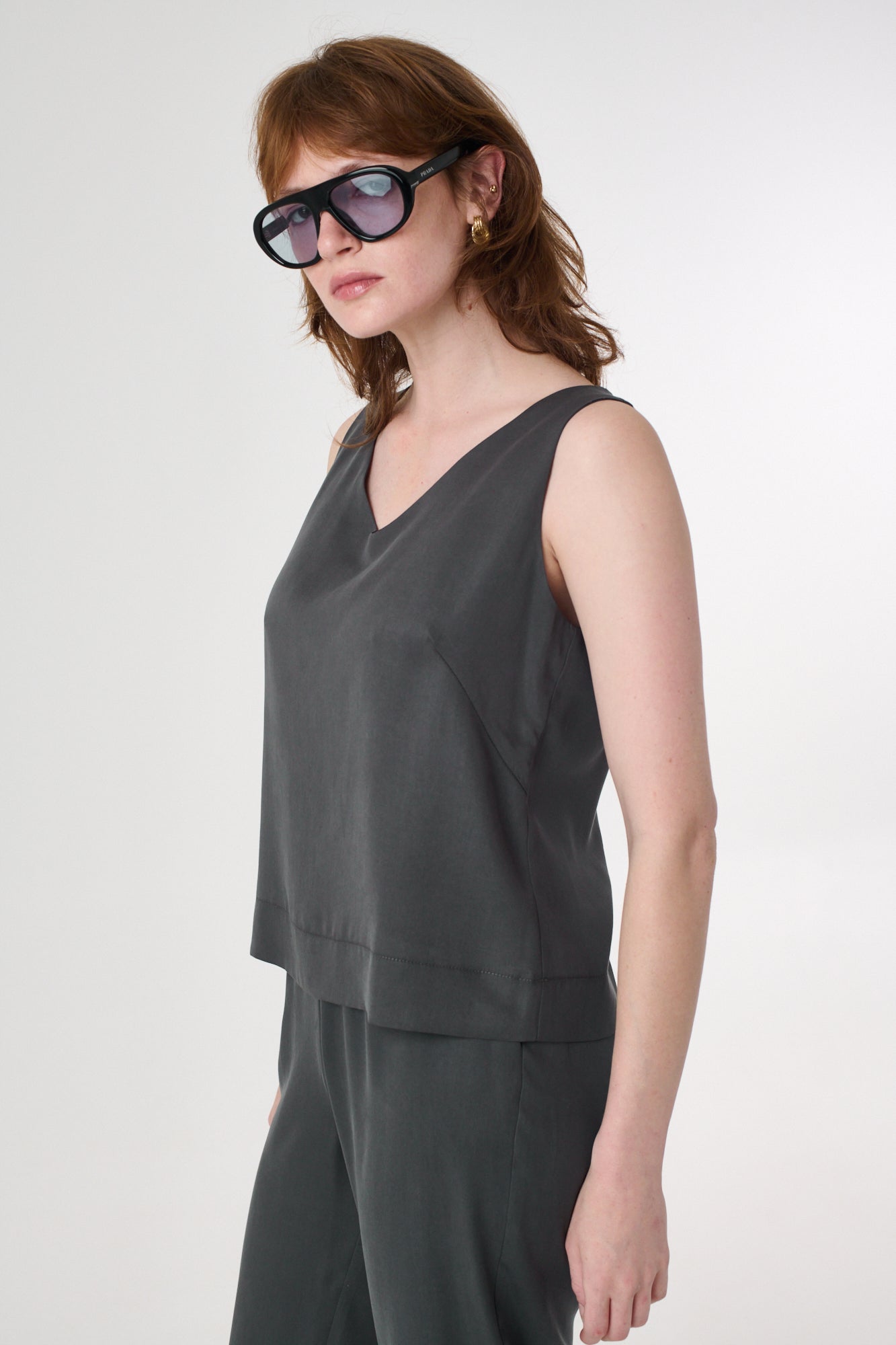 Lotus Shirt in Stone