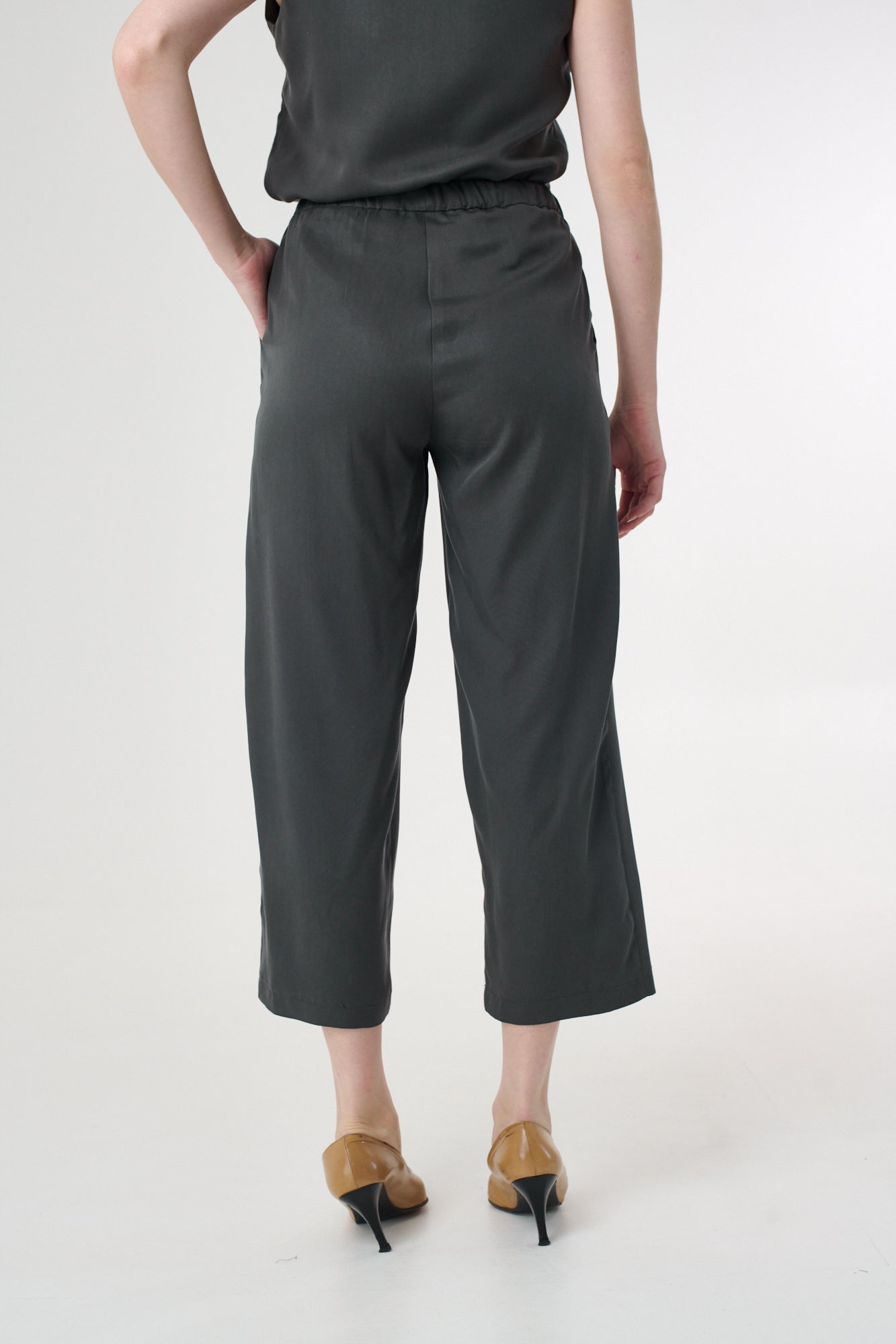 באפור ירקרק מכנסיים Lotus