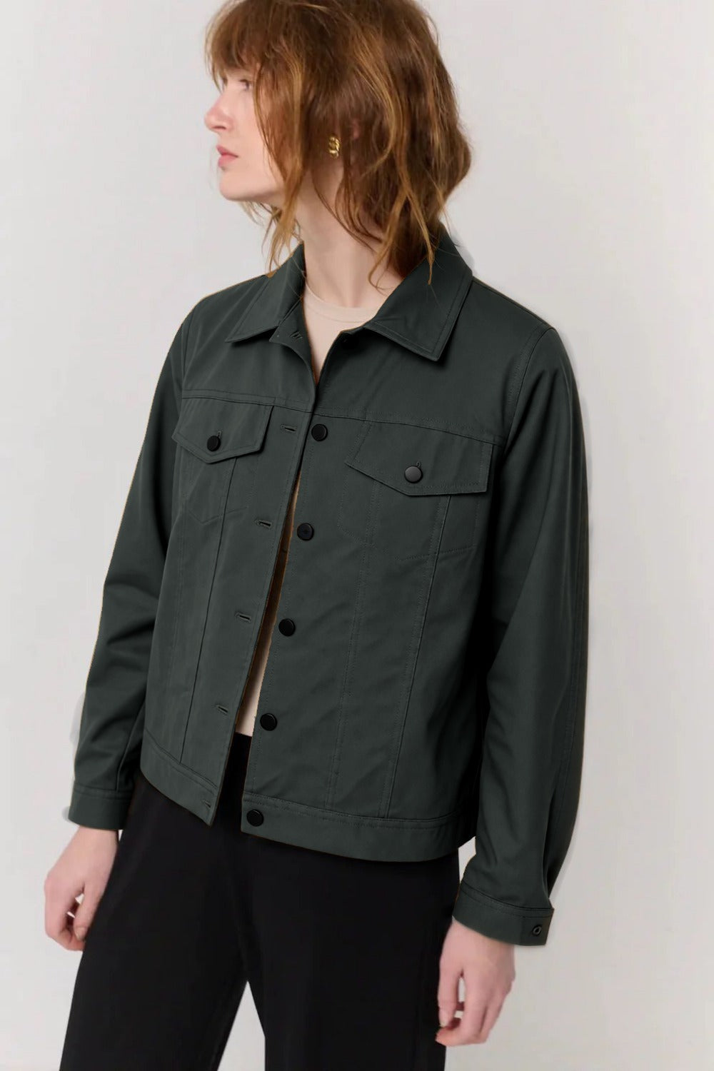 Denim Jacket 2 in Black