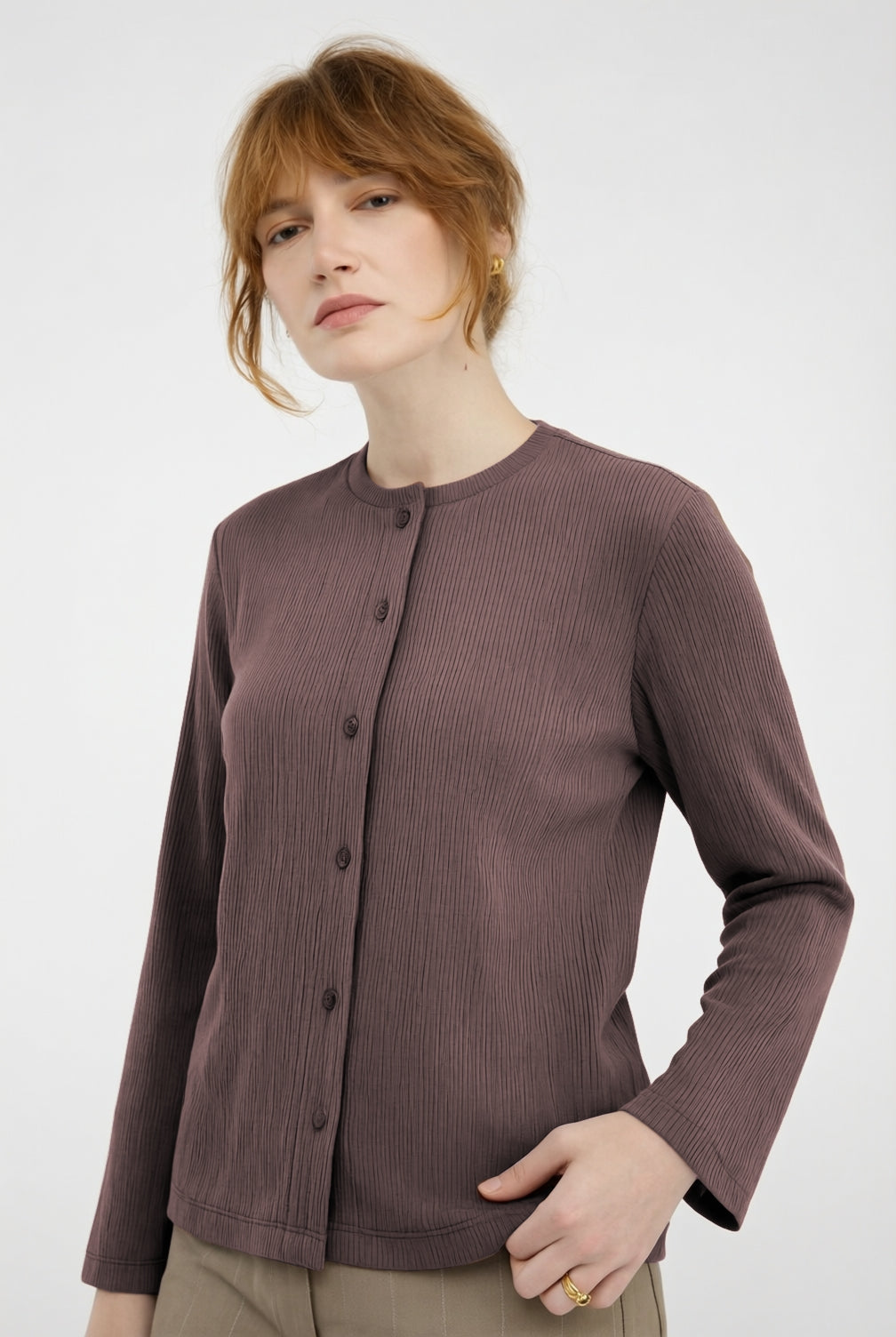 קרדיגן Earth בחום