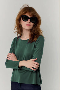 Round T-shirt in stone