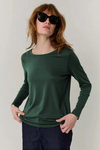 Round T-shirt in stone
