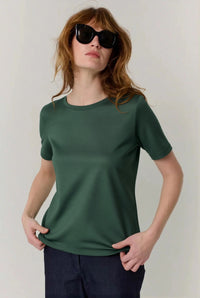 Round T-shirt in stone
