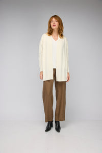 Paula Cardigan with Cashmere in Cream