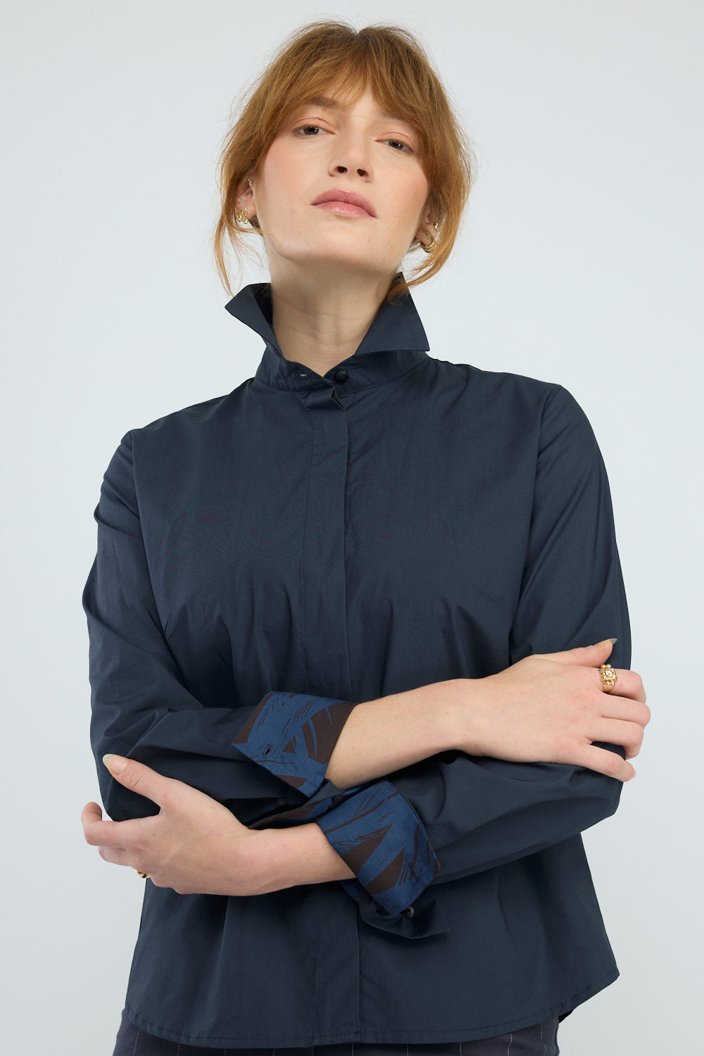 חלקה Milano מכופתרת  חולצה