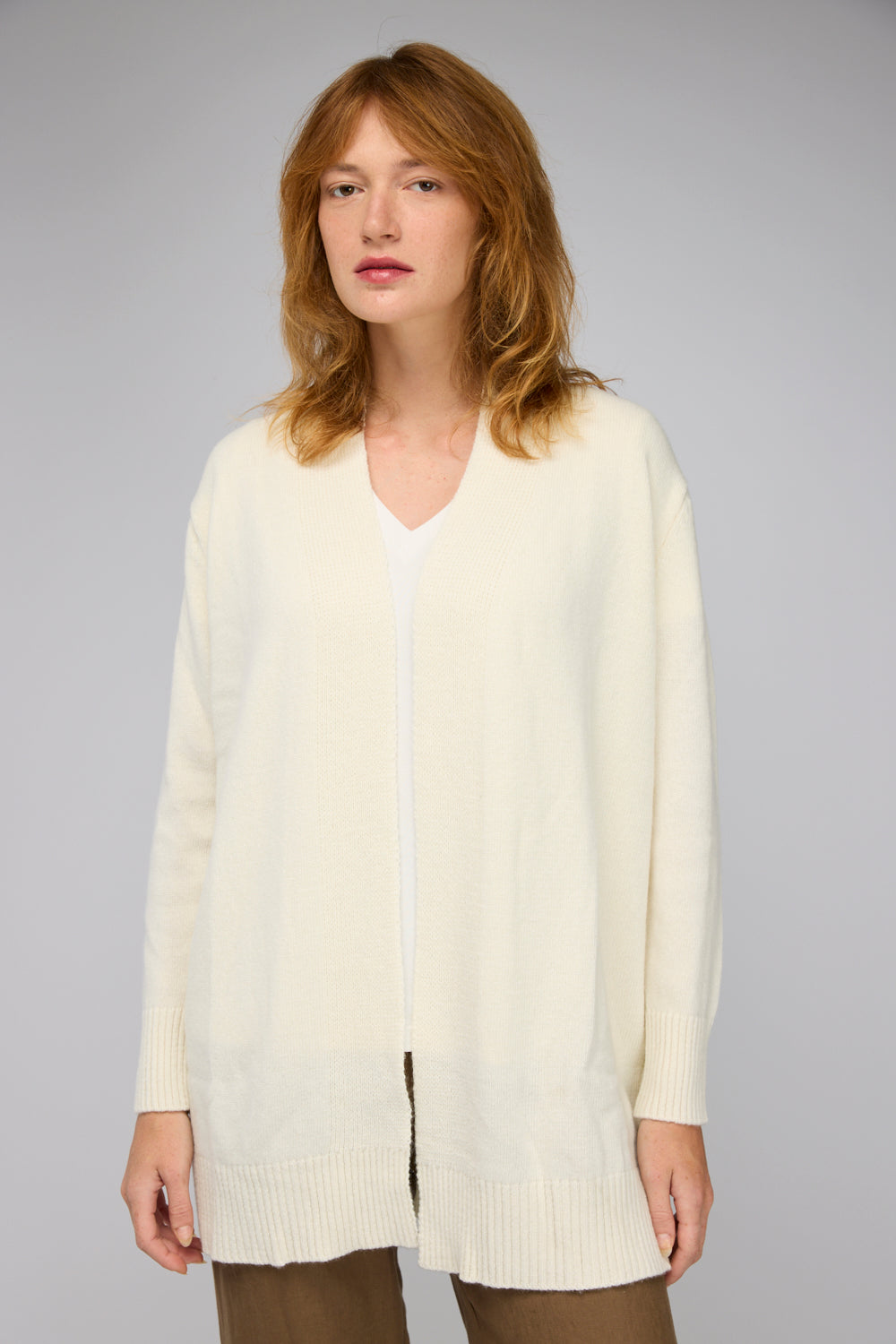 Paula Cardigan with Cashmere in Cream