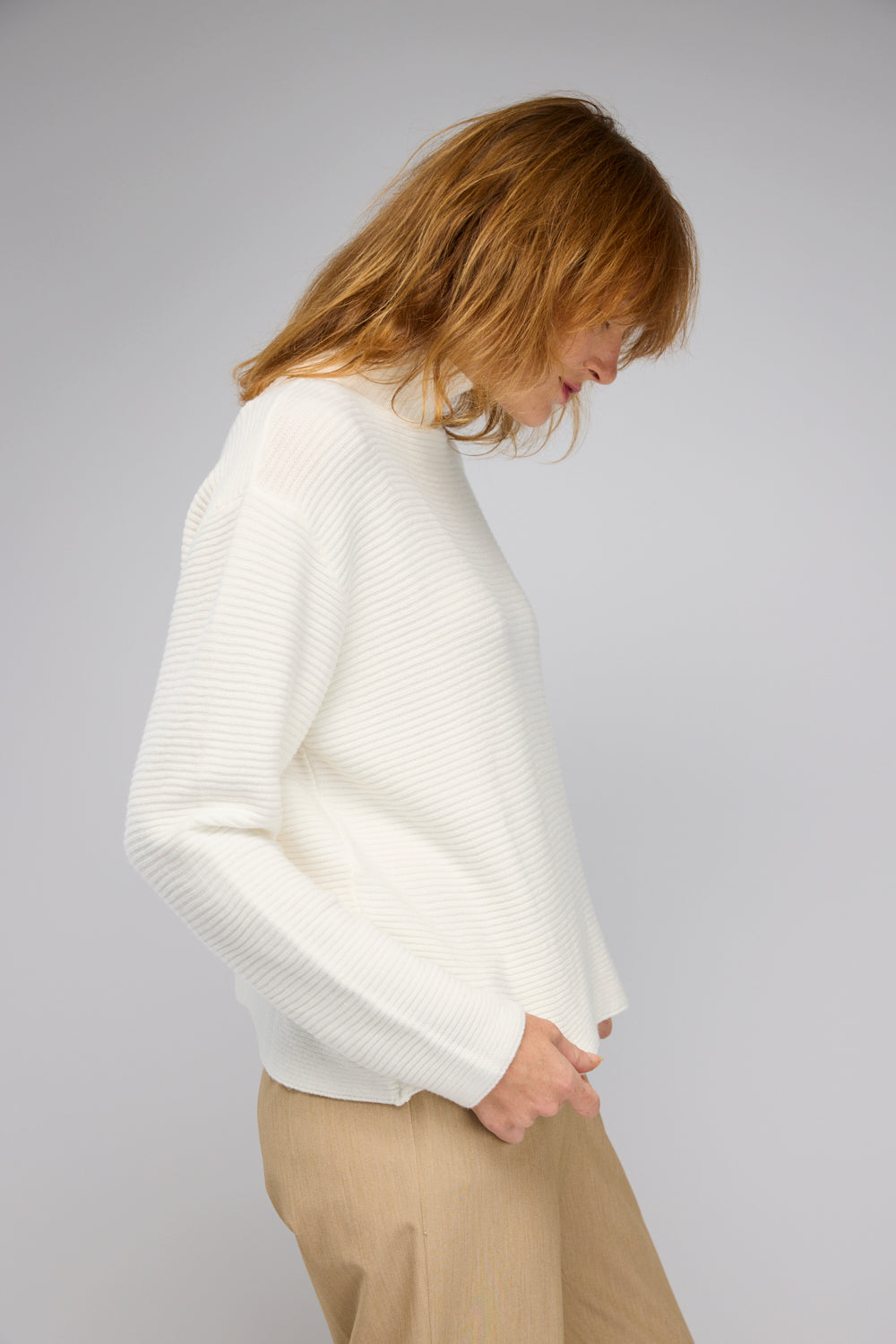 Alice Sweater in White