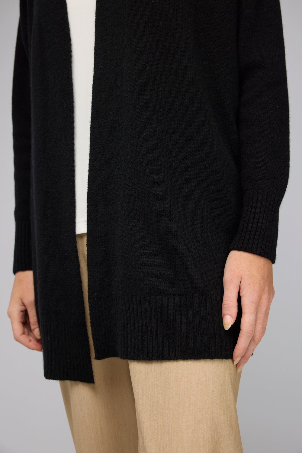 Paula Cardigan Sweater in Black