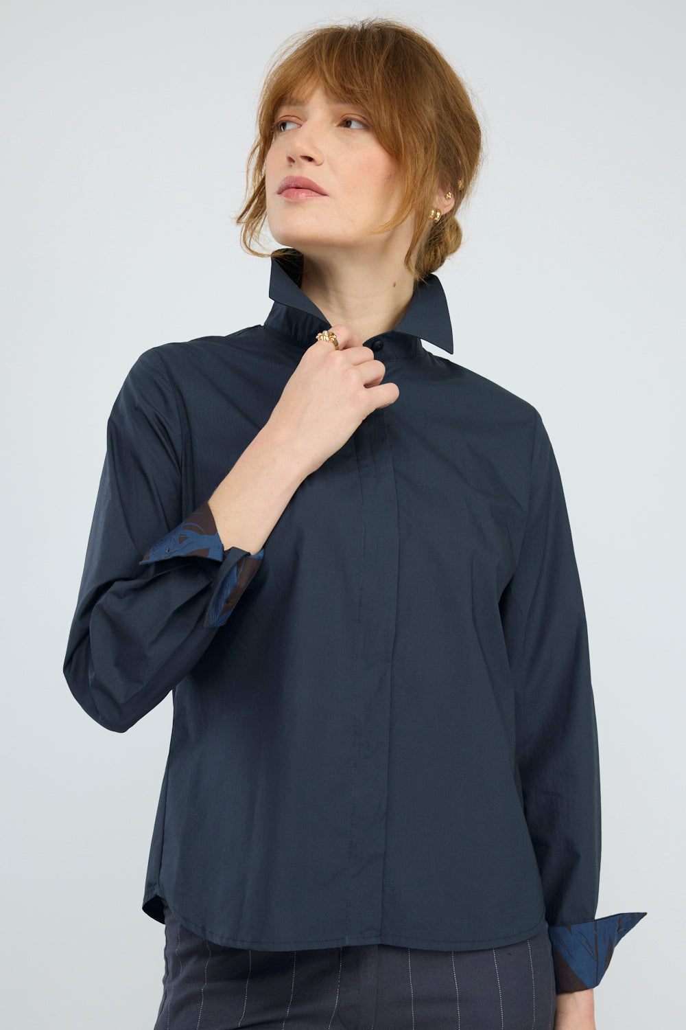 חלקה Milano מכופתרת  חולצה