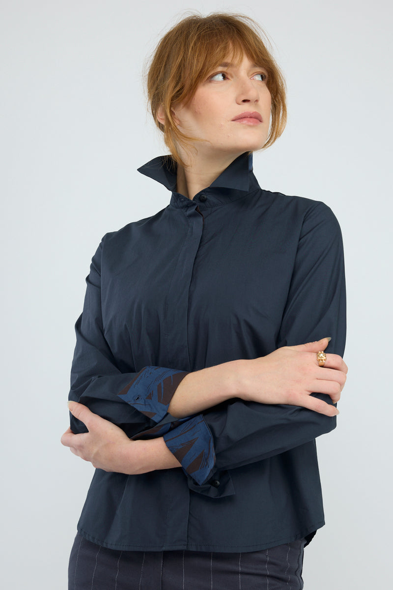 חלקה Milano מכופתרת  חולצה