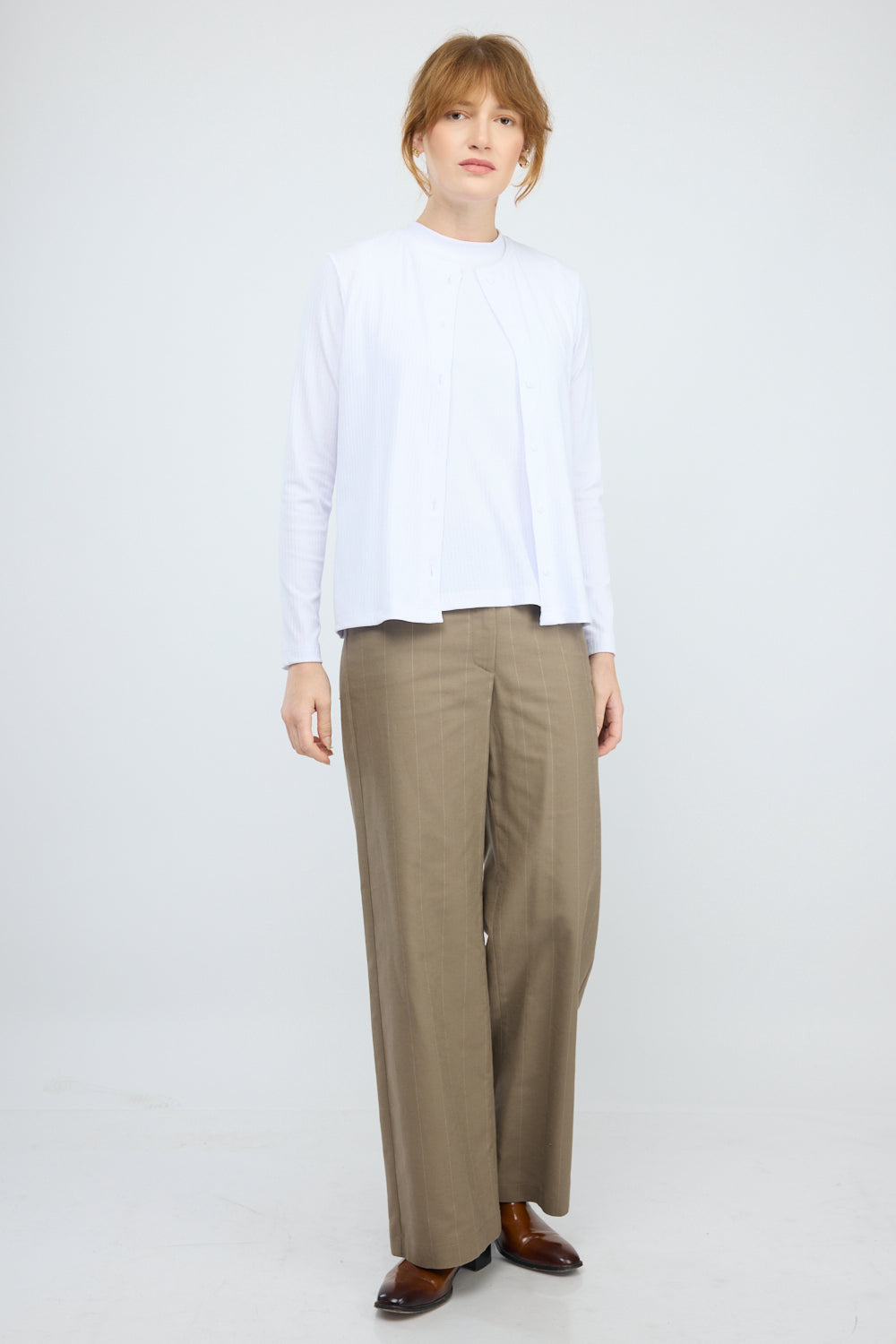 קרדיגן Earth בלבן