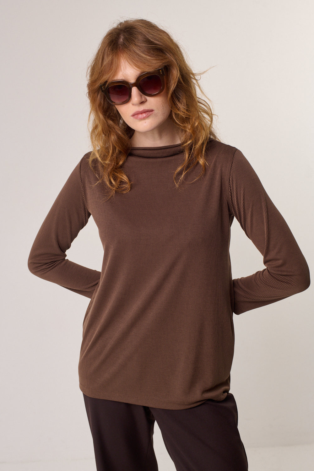 טוניקה Cleo בחום