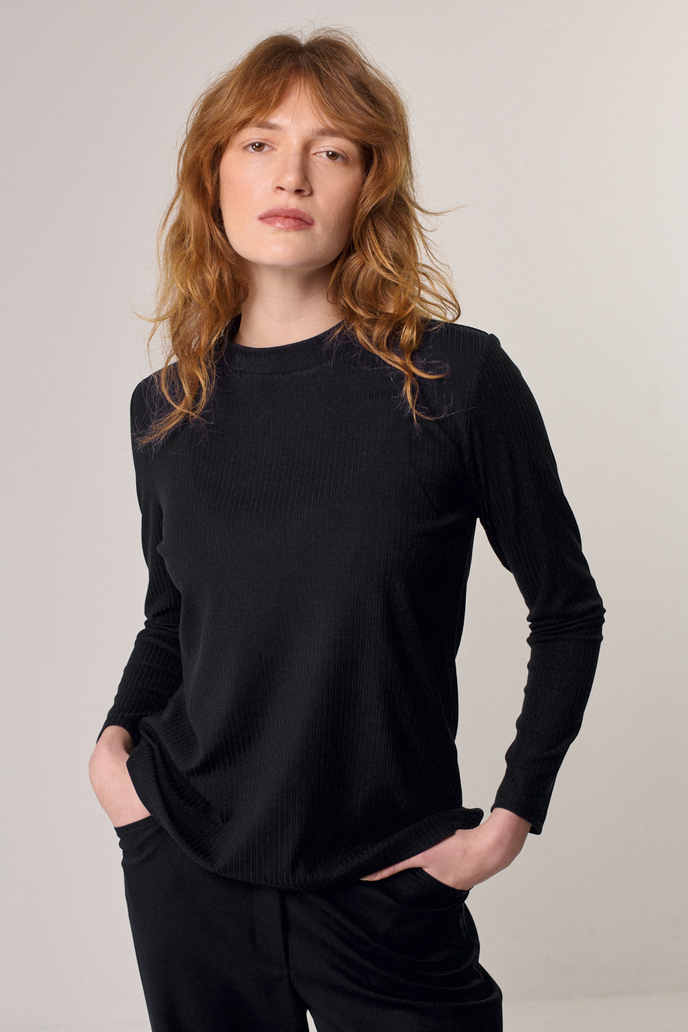 חולצה Fire Long בשחור