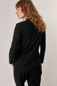 חולצה Fire Long בשחור