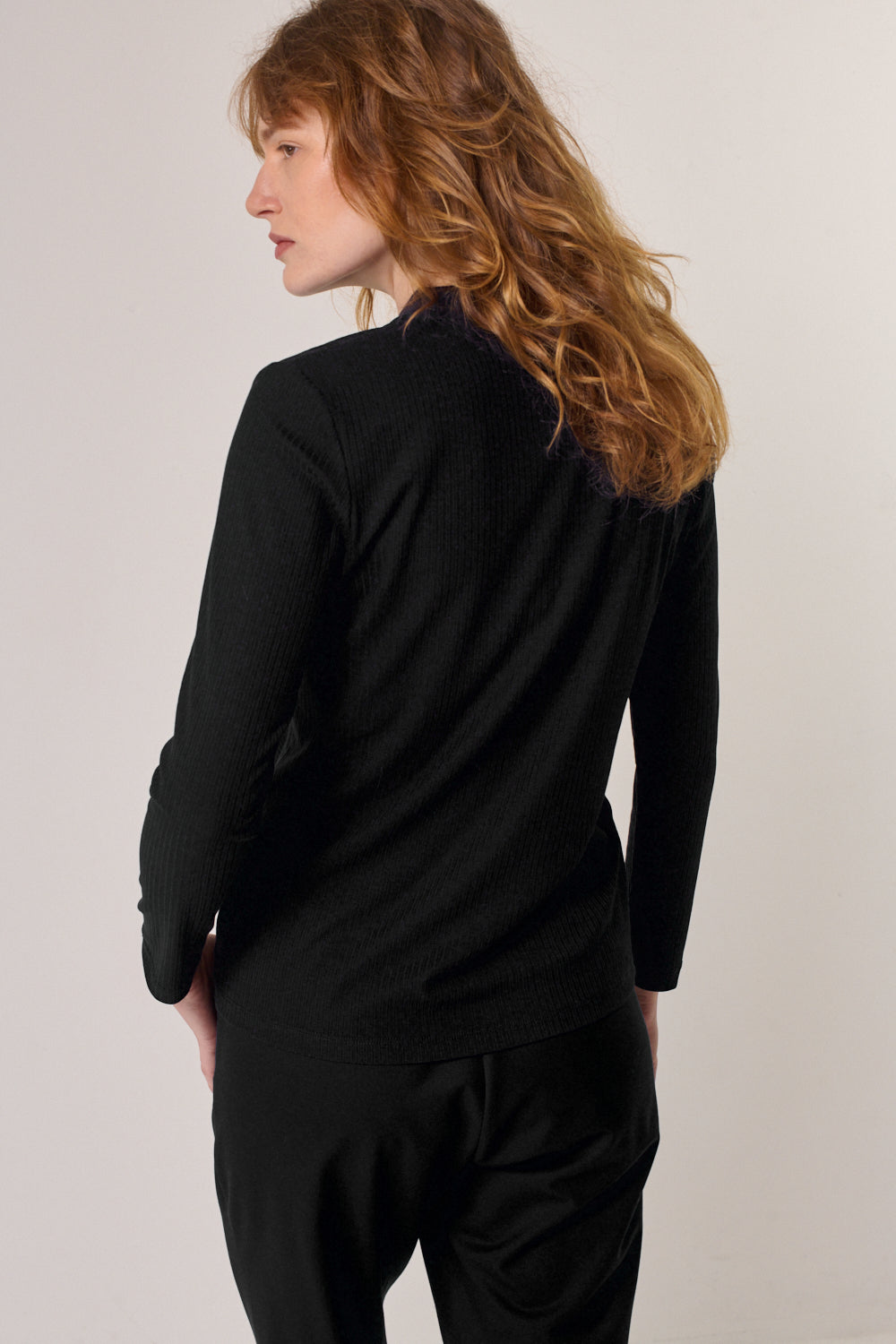 חולצה Fire Long בשחור