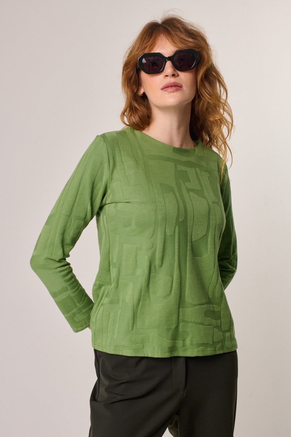 סריג Adelle ירוק