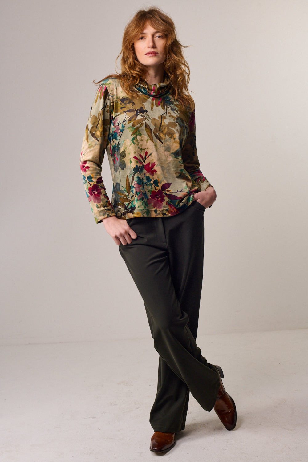 חולצה Devon דפוס 1